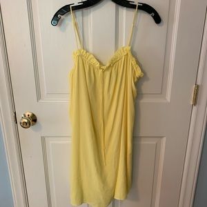 Yellow sun dress